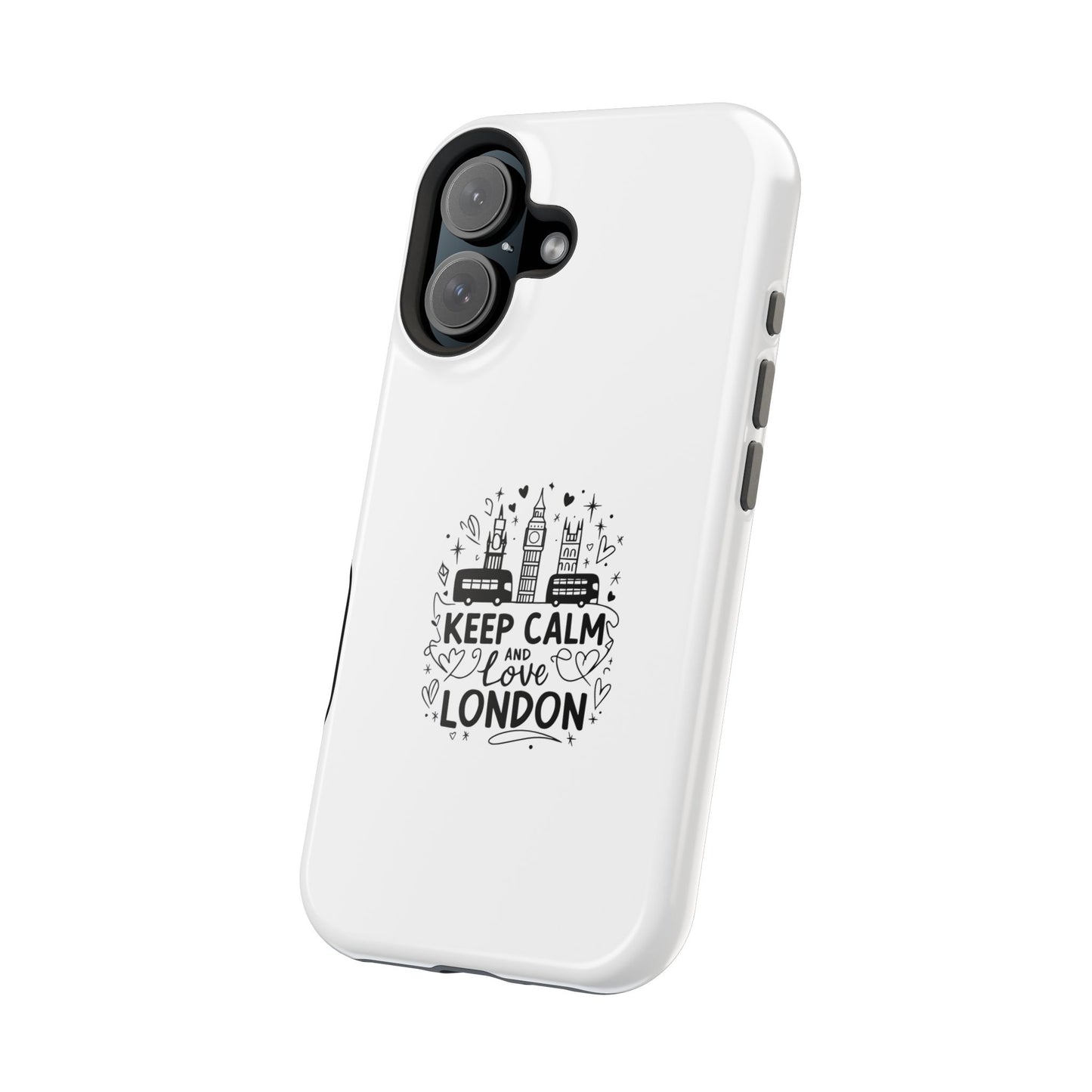Keep Calm and Love London Magnetic Phone Case