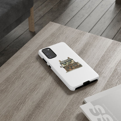 Artistic Phone Case with Cozy Cottage Design