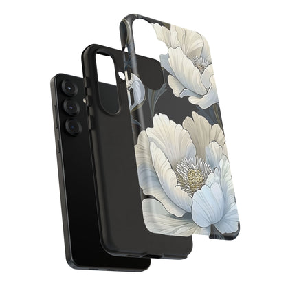 Floral Phone Case, Tough Cases for Women, Stylish Phone Cover, Floral Design Phone Protector, Nature Inspired Tech Accessories