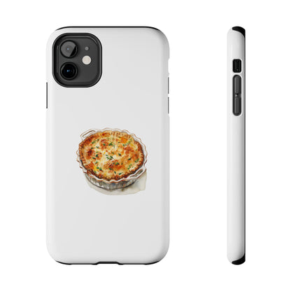 Cute Quiche Phone Case - Tough Protection for Food Lovers