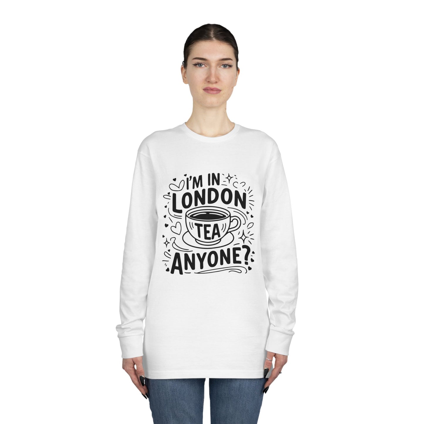 Long Sleeve Crewneck Tee - London's Nostalgic Tea