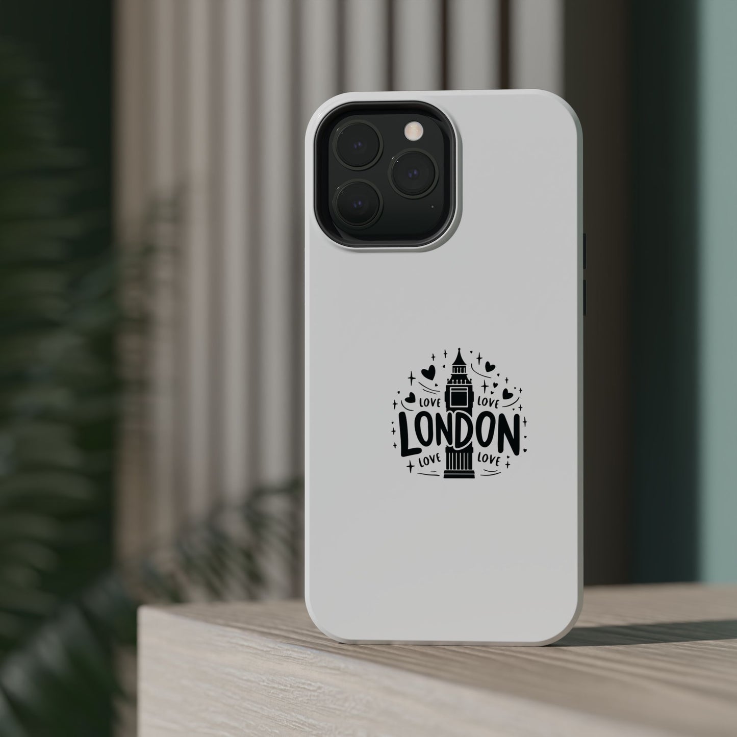 London Love Magnetic Tough Case - Stylish iPhone Protection