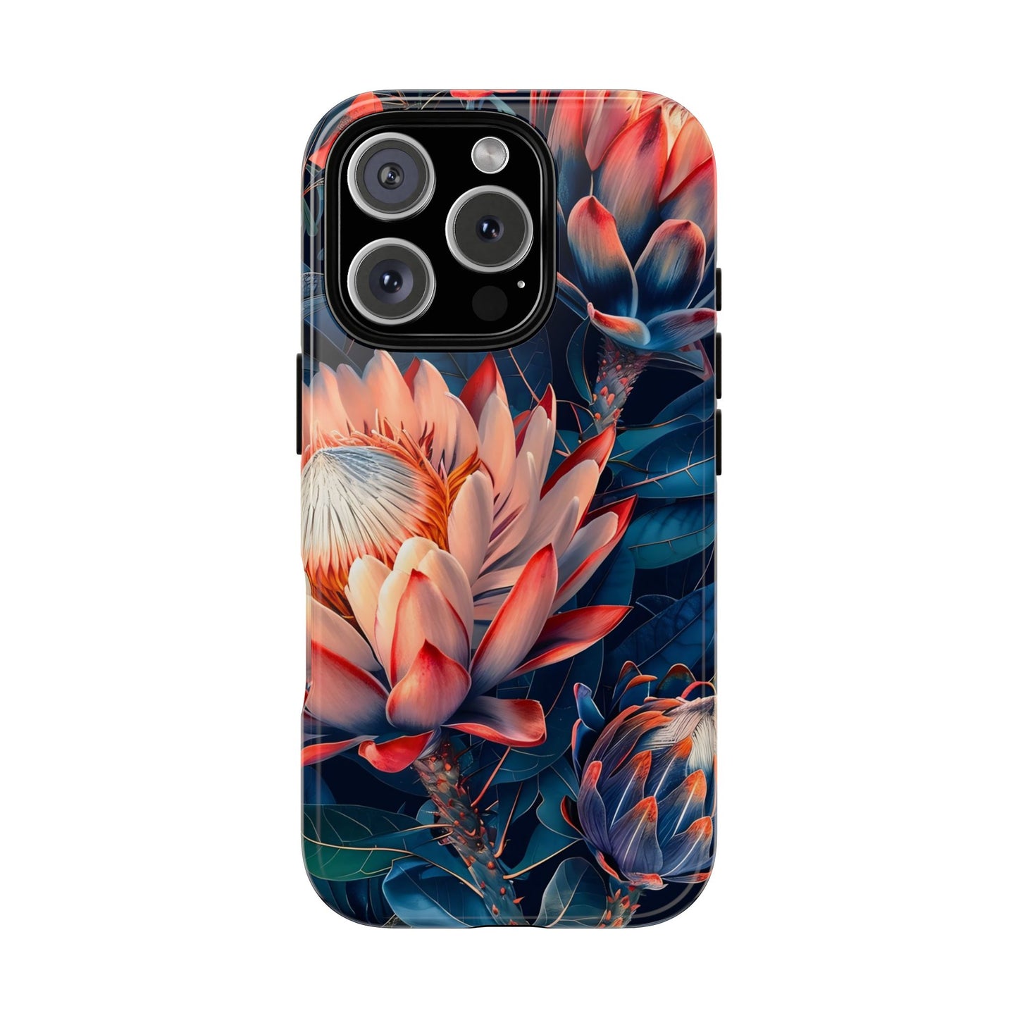 Floral Phone Case | Tough Cases, Floral Design, Phone Accessory, Gift for Her, Customizable Case, Nature Lover Gift