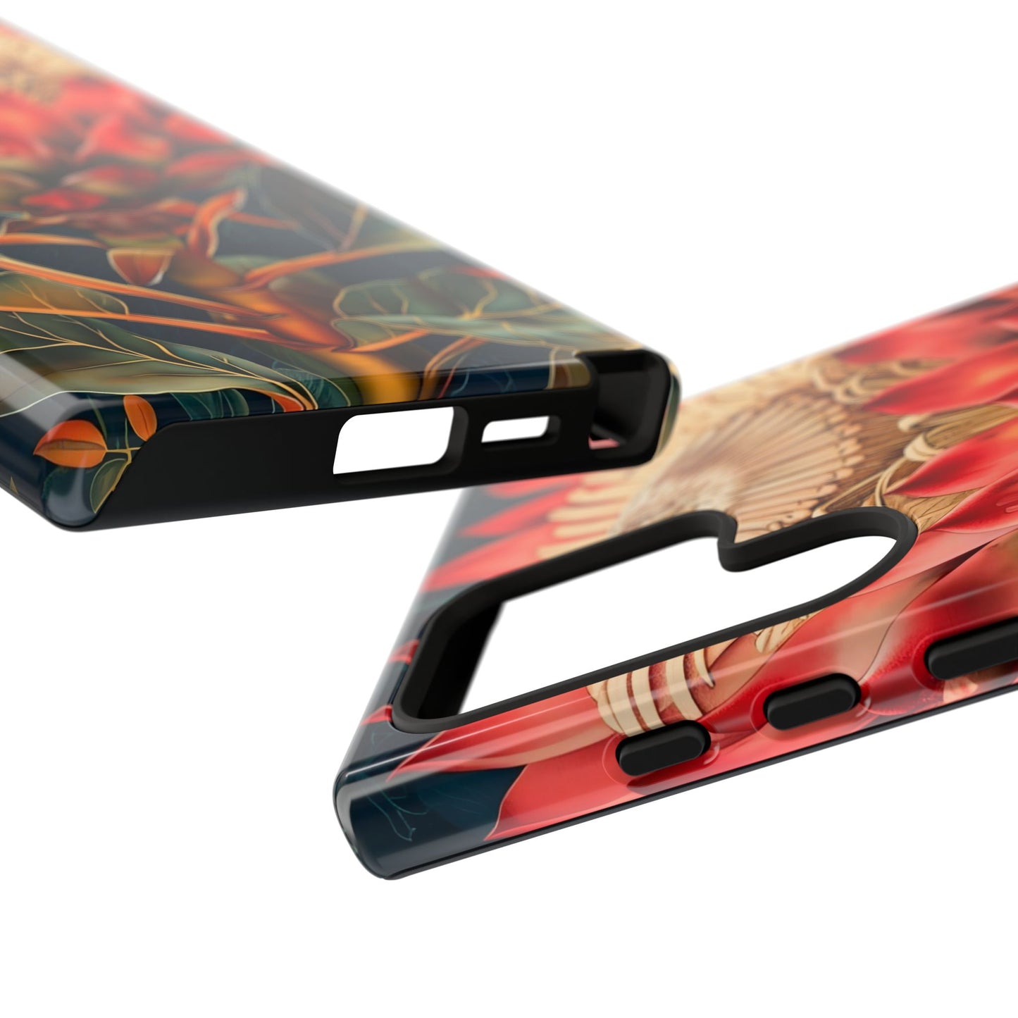 Tough Cases: Vibrant Floral Phone Case, Tough Phone Covers, Floral Art Cases, Nature Design Accessories, Gift for Nature Lovers