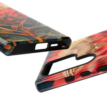 Tough Cases: Vibrant Floral Phone Case, Tough Phone Covers, Floral Art Cases, Nature Design Accessories, Gift for Nature Lovers