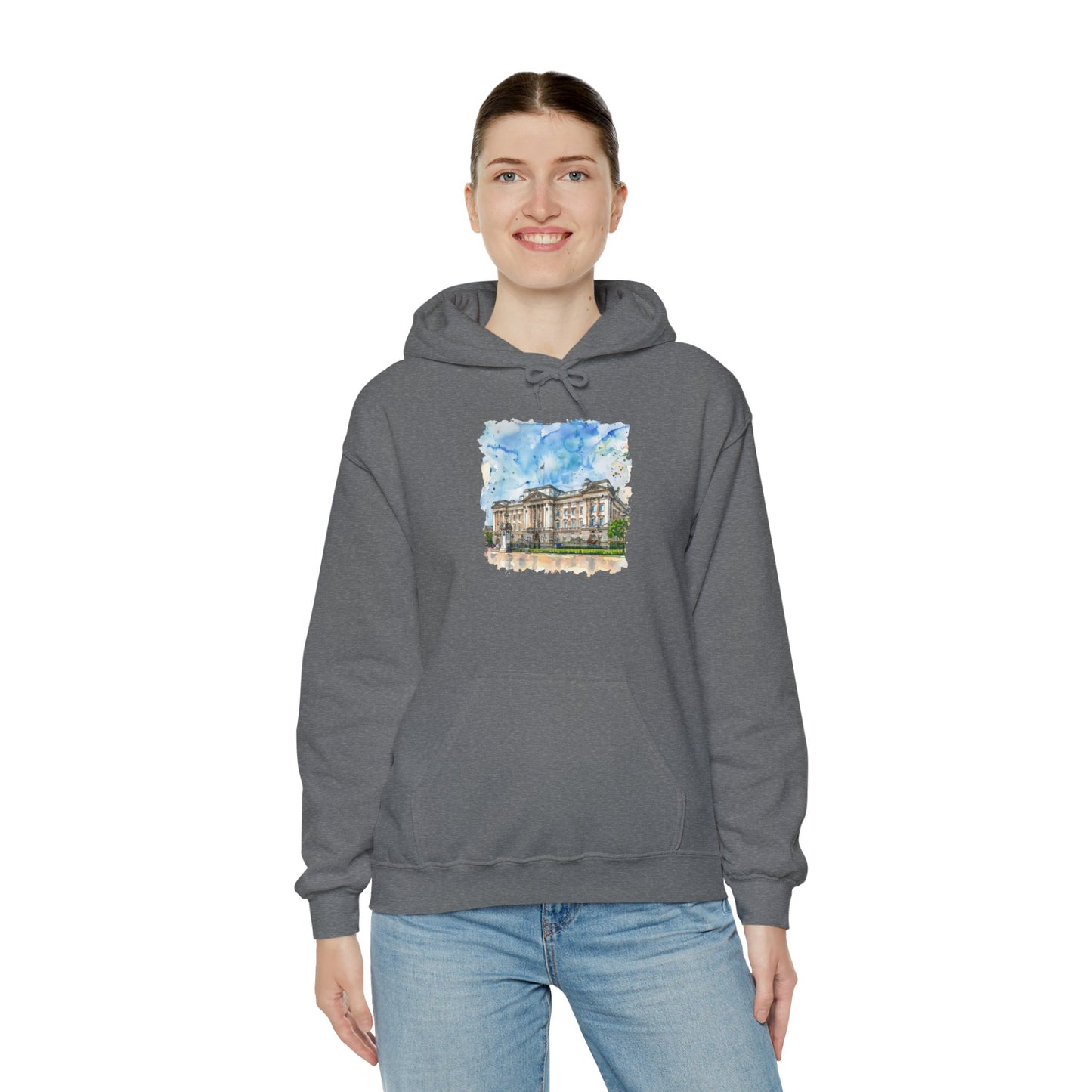 Unisex Heavy Blend™ Hooded Sweatshirt - British Nature - Scenic Landscapes and Natural Beauty