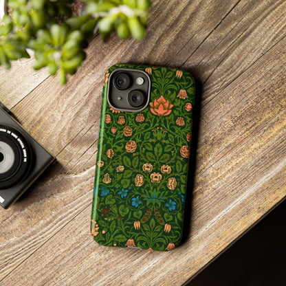 Crimson Leaf Whirl – Phone Case - Tough Cases