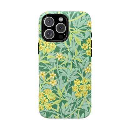 Tough Cases Organic Floral Phone Case, Stylish iPhone Cover, Eco-Friendly Gift, Nature Lover Accessory, Spring Decor, Unique Phone Protector