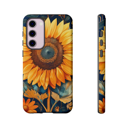 Sunflower Phone Case - Floral Design for Nature Lovers, Cute Spring Accessory, Gift for Her, Eco-Friendly Cover