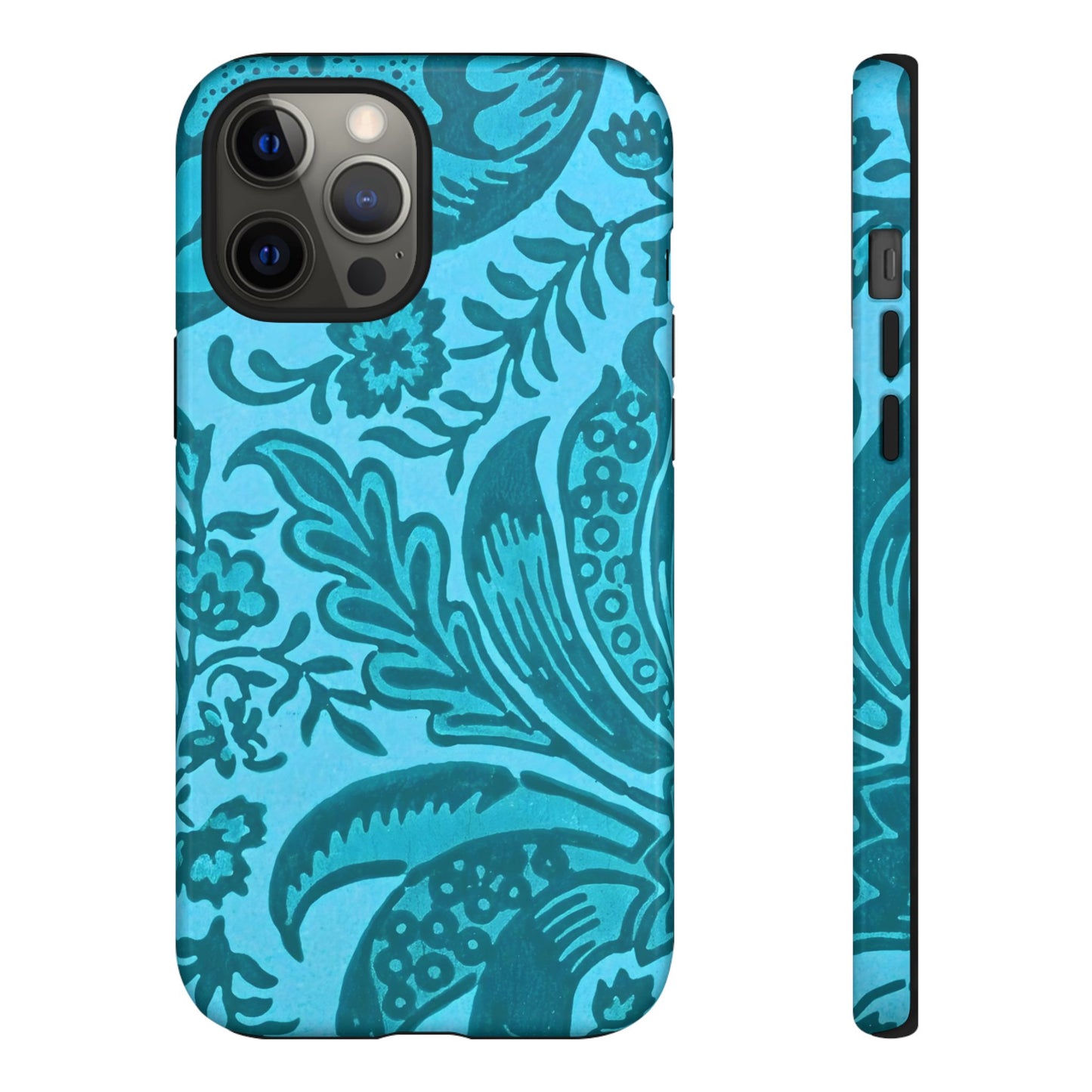Tough Cases Floral Phone Case, Boho Chic Cover for Smartphones, Unique Gift for Her, Trendy Tech Accessory, Perfect for Personalization
