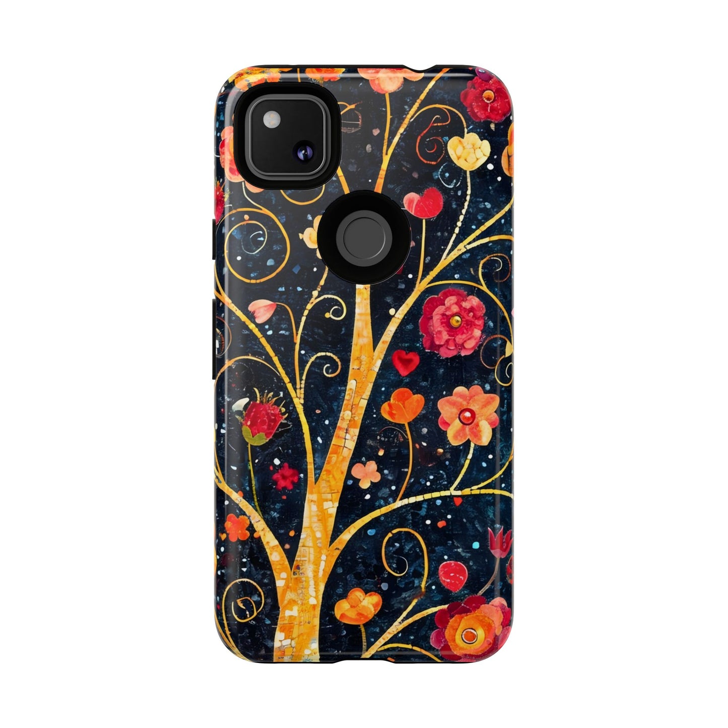 Floral Phone Case - Tough Cases | Vibrant Design for Nature Lovers, Gift for Her, Stylish Protection, Spring Decor, Customizable