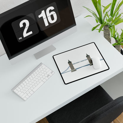 London Bridge Desk Mat - Stylish Office Decor, Gaming Mat, and Workstation Accessory, Perfect Gift for Professionals and Students