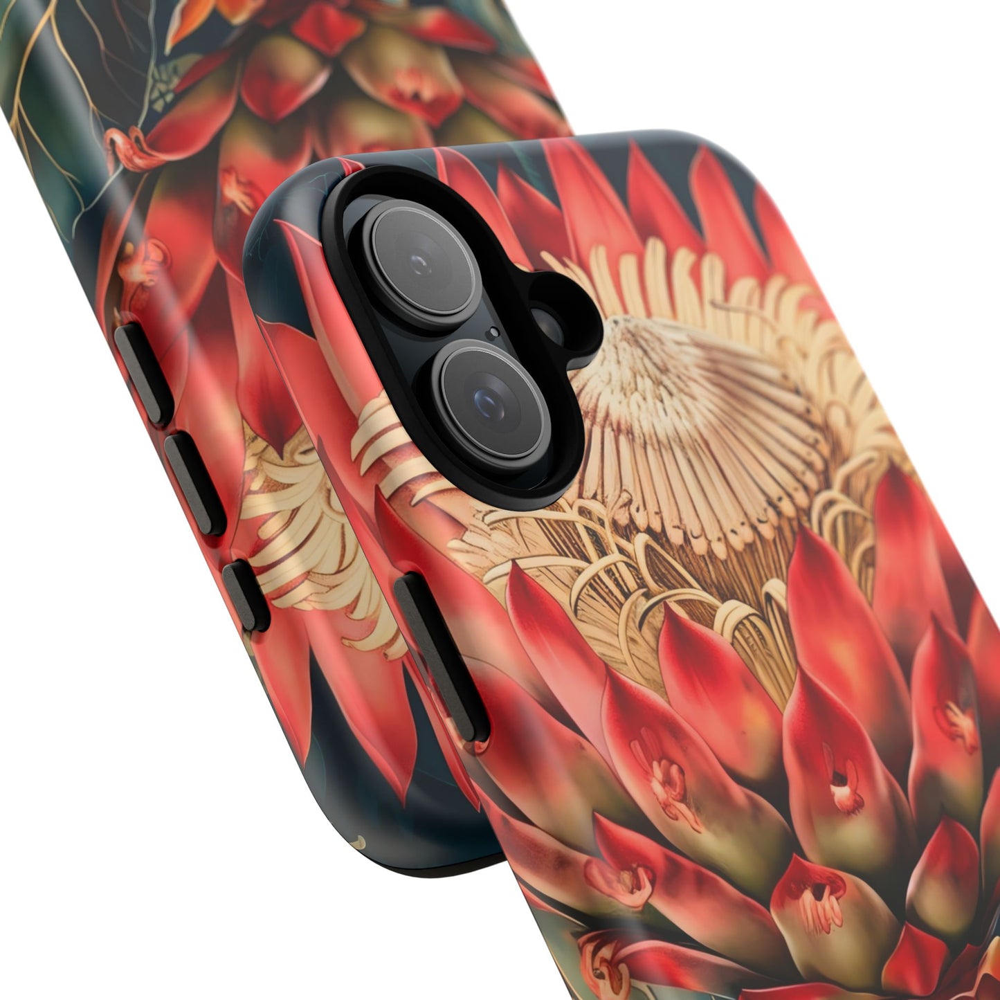 Tough Cases: Vibrant Floral Phone Case, Tough Phone Covers, Floral Art Cases, Nature Design Accessories, Gift for Nature Lovers