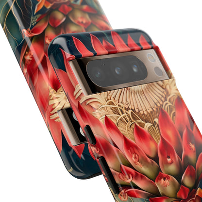 Tough Cases: Vibrant Floral Phone Case, Tough Phone Covers, Floral Art Cases, Nature Design Accessories, Gift for Nature Lovers