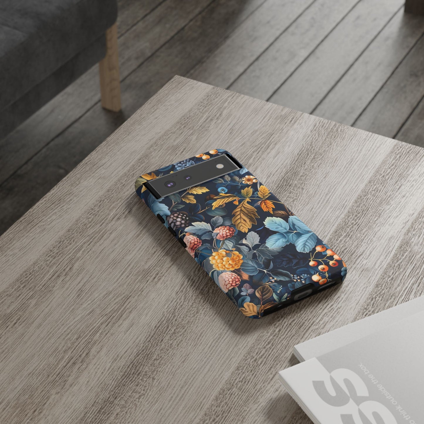 Floral iPhone Case, Tough Phone Cover, Nature-inspired Accessory, Gift for Her, Trendy Protection Case