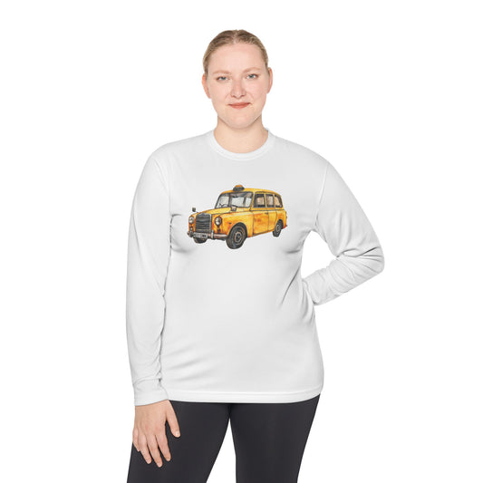 Long Sleeve Tee  - Vintage Taxi - Perfect Gift for Travel Lovers & Adventure Seekers