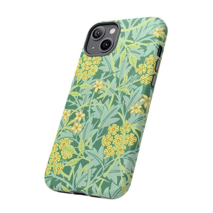 Tough Cases Organic Floral Phone Case, Stylish iPhone Cover, Eco-Friendly Gift, Nature Lover Accessory, Spring Decor, Unique Phone Protector