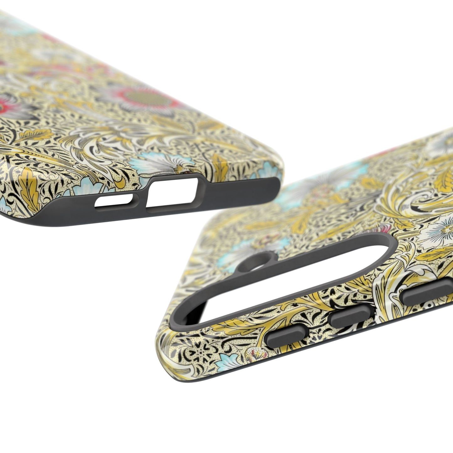 Floral Phone Case - Tough Cases, Floral Design, Stylish, Protective, Unique Gift for Her, Phone Accessories