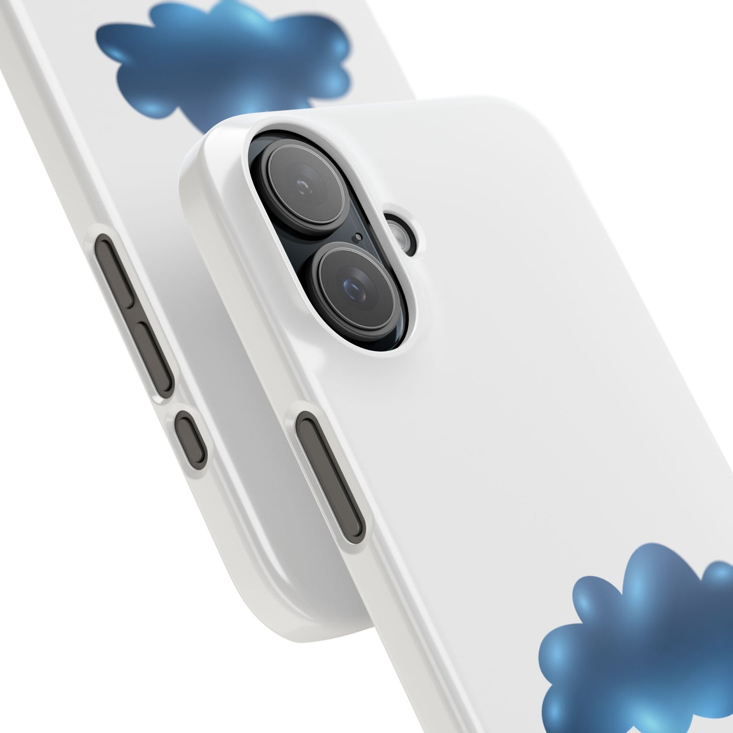 Cloud Design Slim Phone Cases - Aesthetic Protection for Your Device, Cute Phone Cover, Trendy Accessories, Gift for Her, Cloudy Vibes
