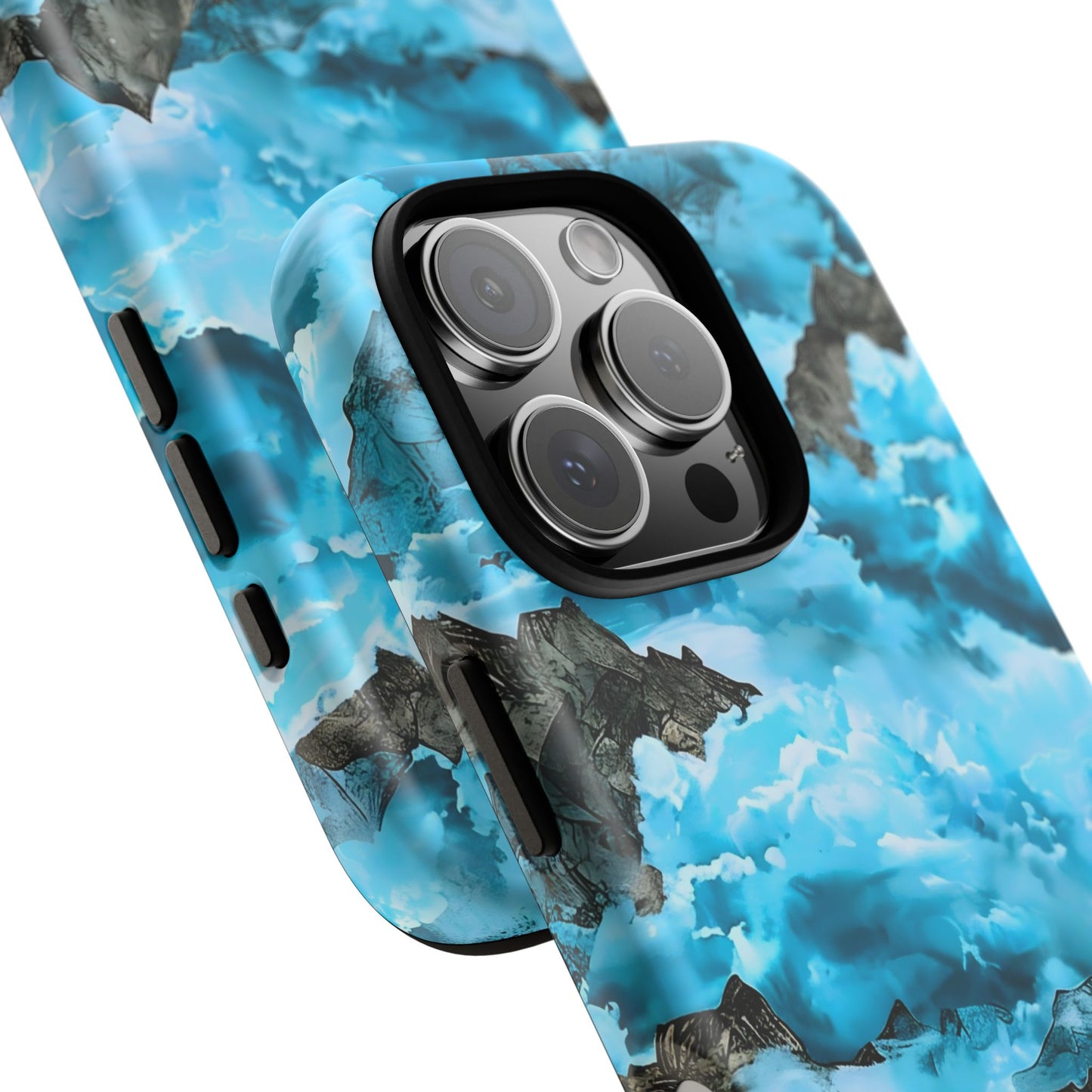 Mountain Wave Phone Case - Adventure Gear, Outdoor Gifts, Stylish Cases, Trendy Accessories, Nature Lovers