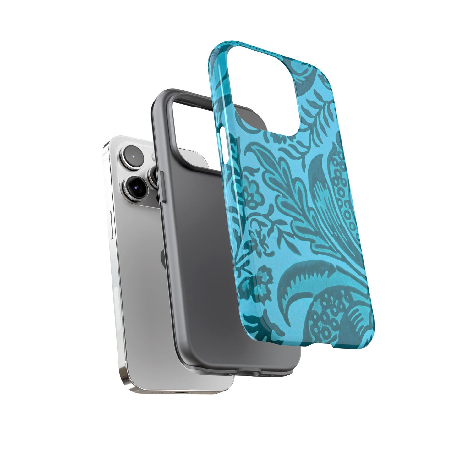 Tough Cases Floral Phone Case, Boho Chic Cover for Smartphones, Unique Gift for Her, Trendy Tech Accessory, Perfect for Personalization