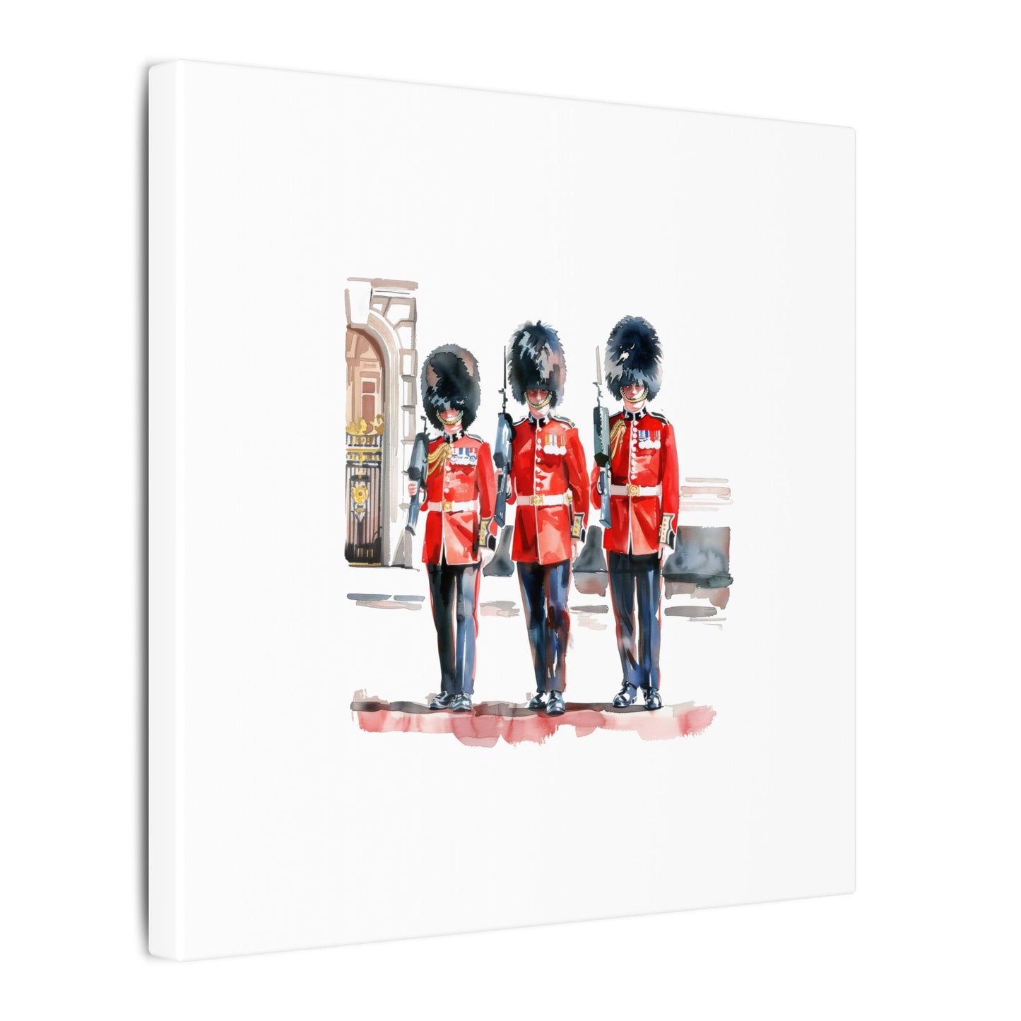 Royal Guards Canvas Print, British Wall Art, Home Decor, Unique Gift, London Culture