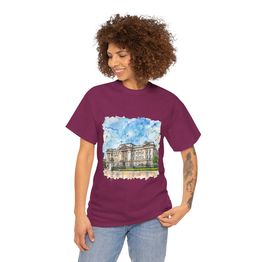 Unisex Heavy Cotton Tee - England Aesthetics - Embracing Classic British Charm and Style