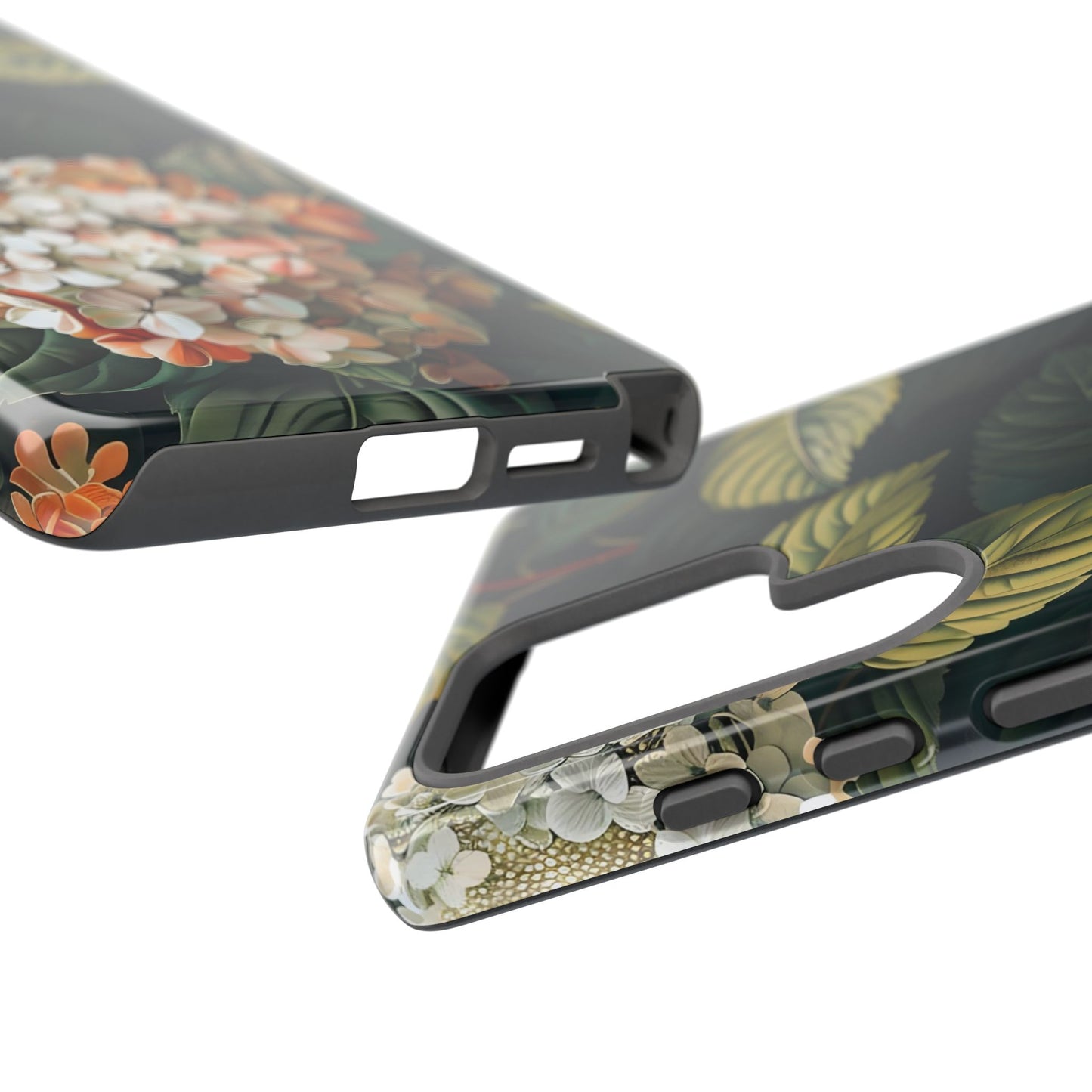 Floral Phone Case - Tough Cases, Nature Lover Gift, Floral Design, Botanical Phone Cover, Stylish Cellphone Accessory, Mother's Day Gift