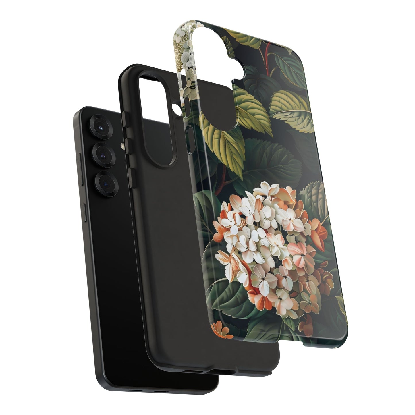 Floral Phone Case - Tough Cases, Nature Lover Gift, Floral Design, Botanical Phone Cover, Stylish Cellphone Accessory, Mother's Day Gift