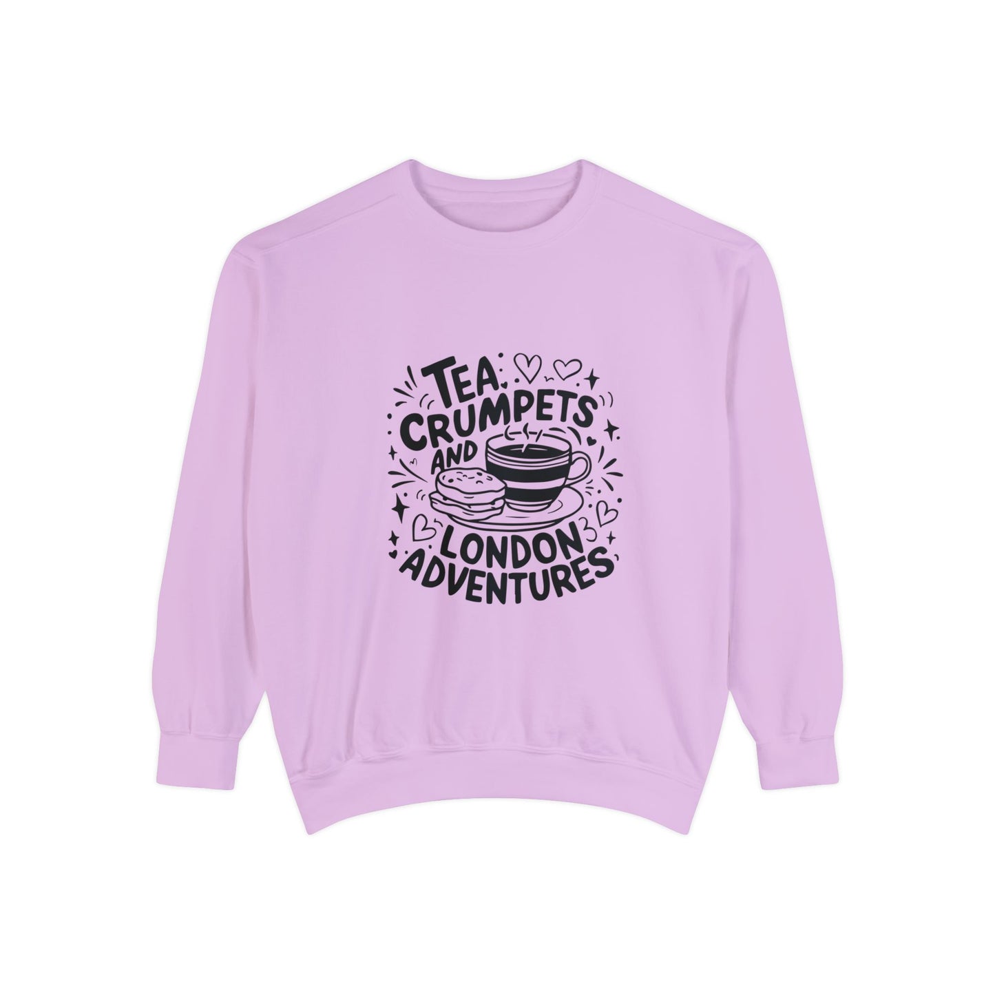 Unisex Garment-Dyed Sweatshirt Elegant - London's Adventure