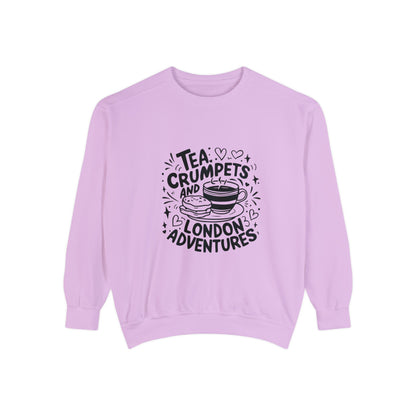 Unisex Garment-Dyed Sweatshirt Elegant - London's Adventure