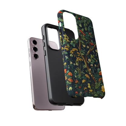 Floral Phone Case - Tough Cases, Colorful Nature Design, Gift for Flower Lovers, Phone Accessory, Unique Cell Phone Cover