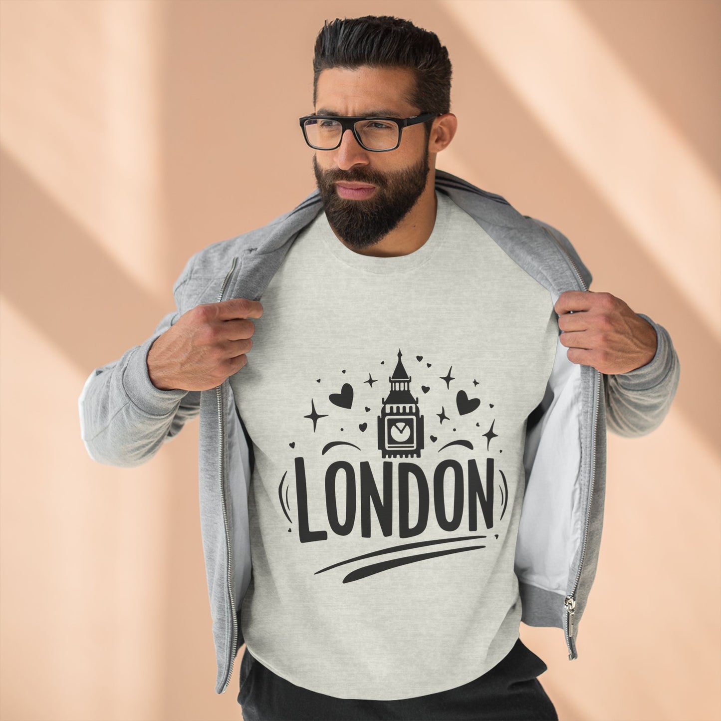 Unisex Crewneck Sweatshirt Cozy - Love London