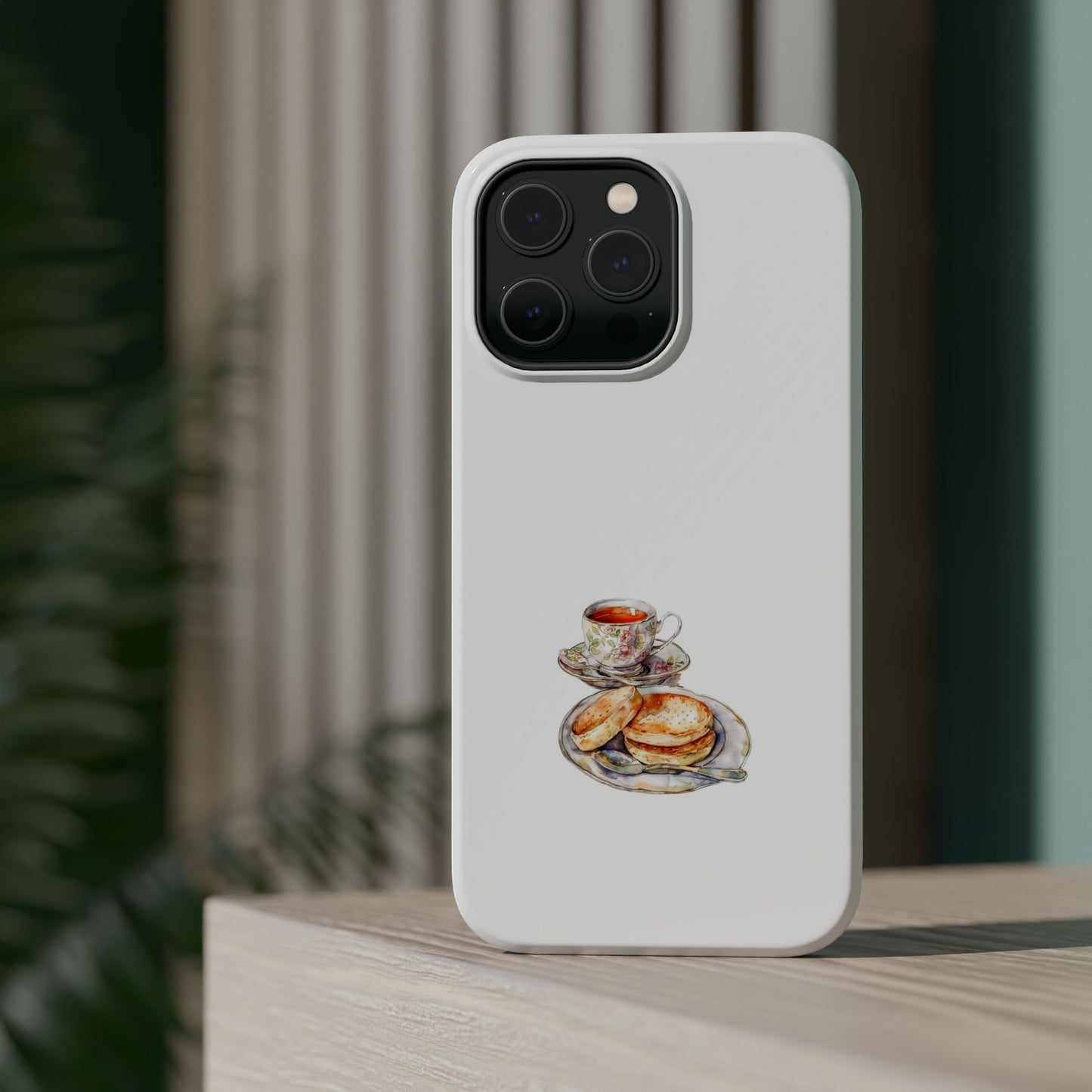 Charming Magnetic Tough Cases - Unique Art Phone Covers, Gift for Tea Lovers, Cute Phone Accessories, Stylish Tech Gifts
