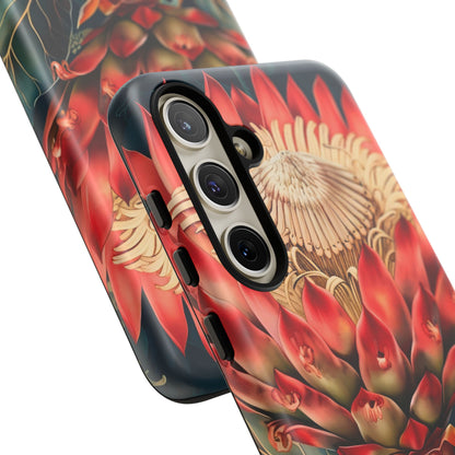 Tough Cases: Vibrant Floral Phone Case, Tough Phone Covers, Floral Art Cases, Nature Design Accessories, Gift for Nature Lovers