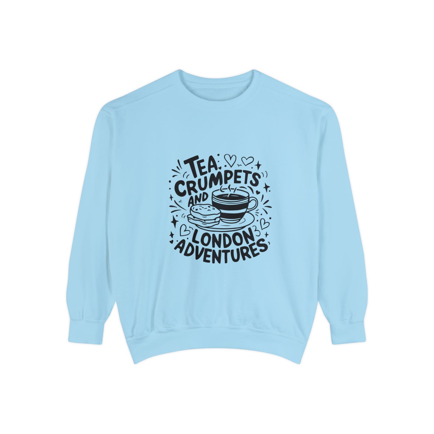 Unisex Garment-Dyed Sweatshirt Elegant - London's Adventure