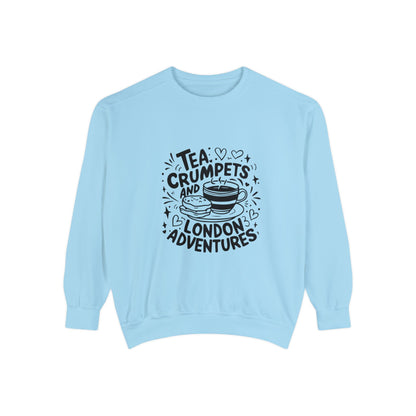 Unisex Garment-Dyed Sweatshirt Elegant - London's Adventure