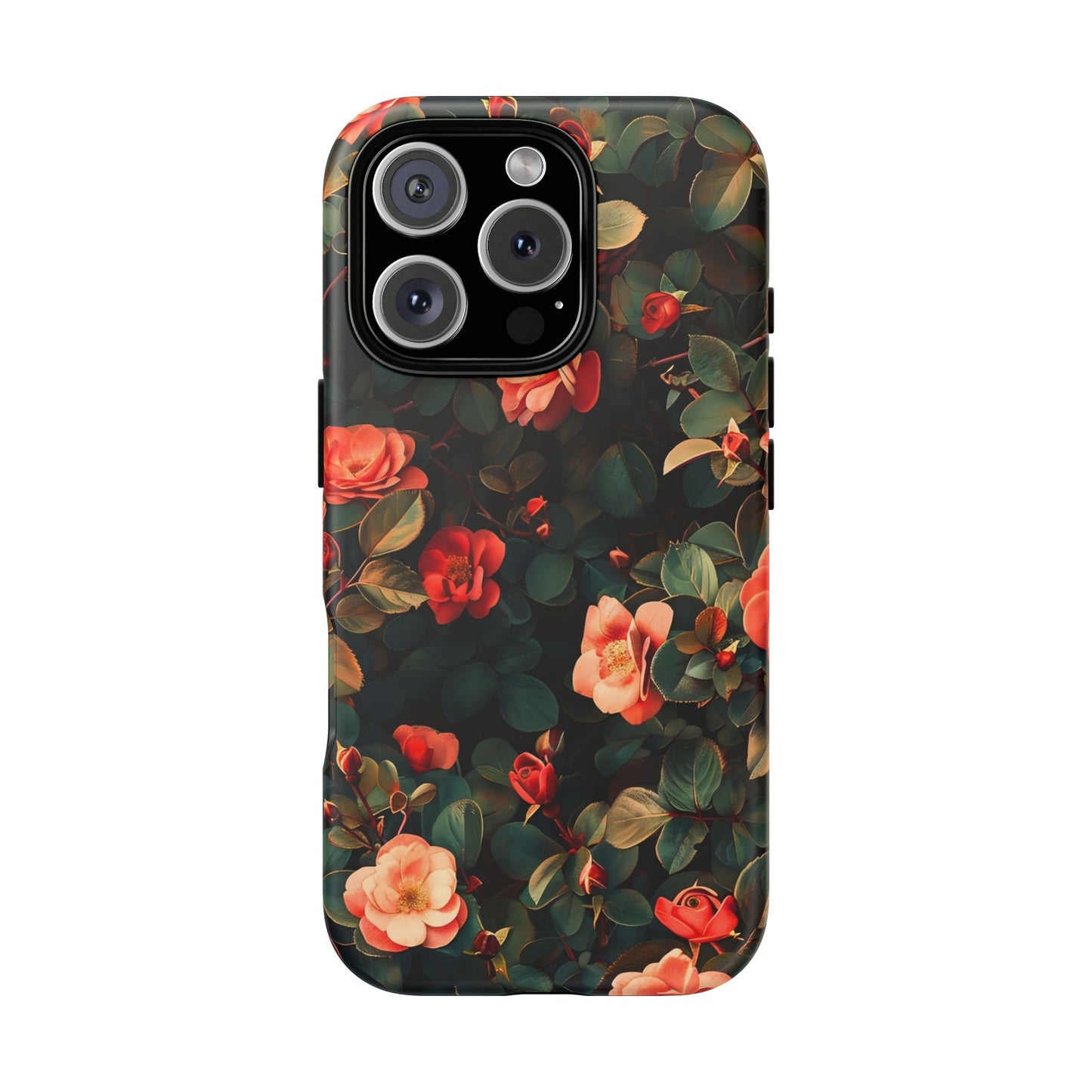Floral Phone Case - Elegant Floral Design, Tough Protective Case, Perfect Gift for Her, Trendy Phone Accessories, Mother’s Day, Birthday