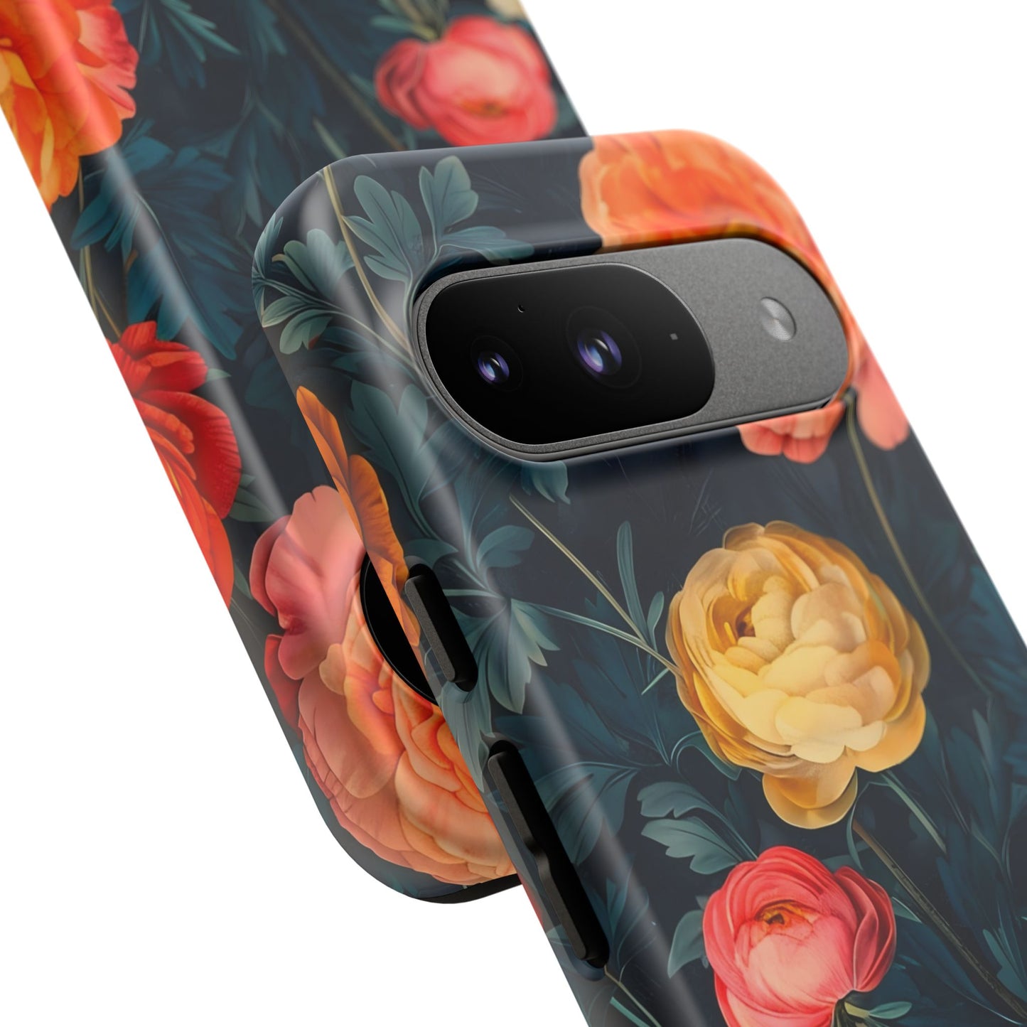 Floral Phone Case - Tough Cases, Stylish Protection, Gift for Flower Lovers, Customizable Cover, Floral Design Mobile Accessory