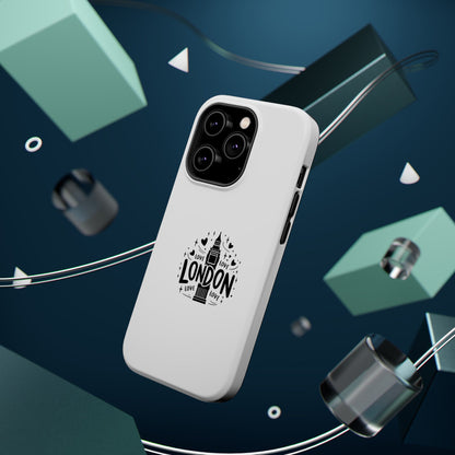 London Love Magnetic Tough Case - Stylish iPhone Protection
