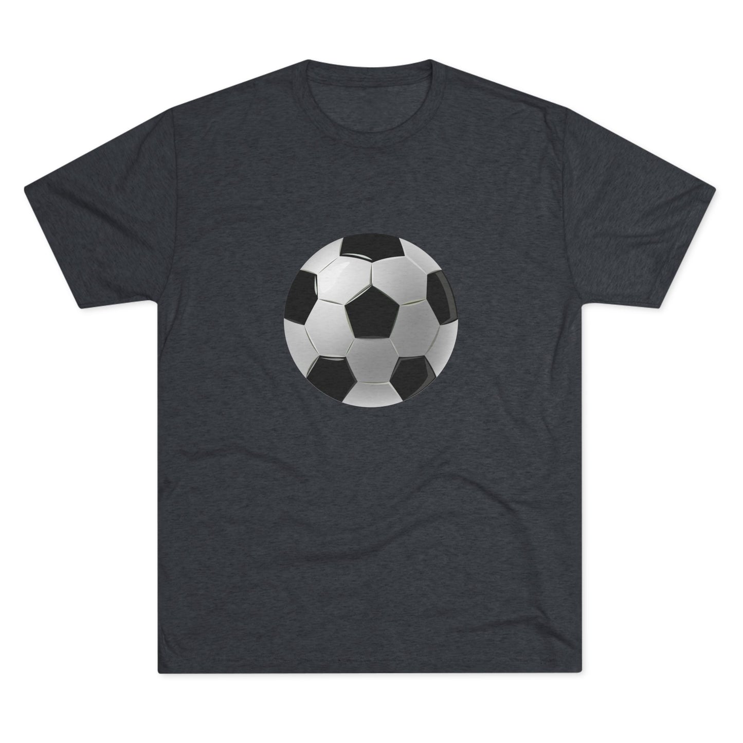 Dynamic Football Design - Sports Passion and Energy Unisex Tri-Blend Crew Tee