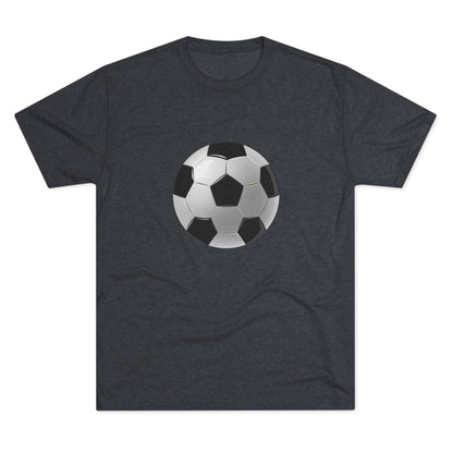 Dynamic Football Design - Sports Passion and Energy Unisex Tri-Blend Crew Tee