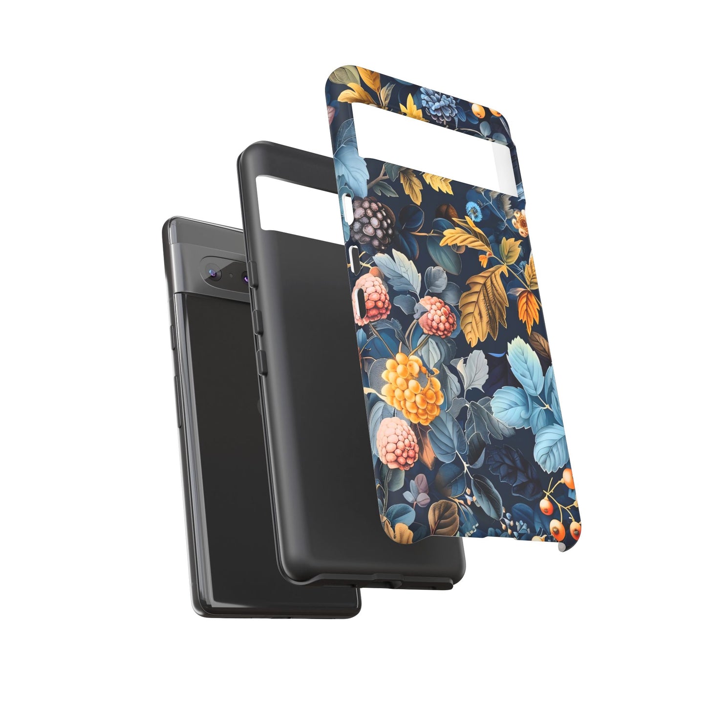 Floral iPhone Case, Tough Phone Cover, Nature-inspired Accessory, Gift for Her, Trendy Protection Case
