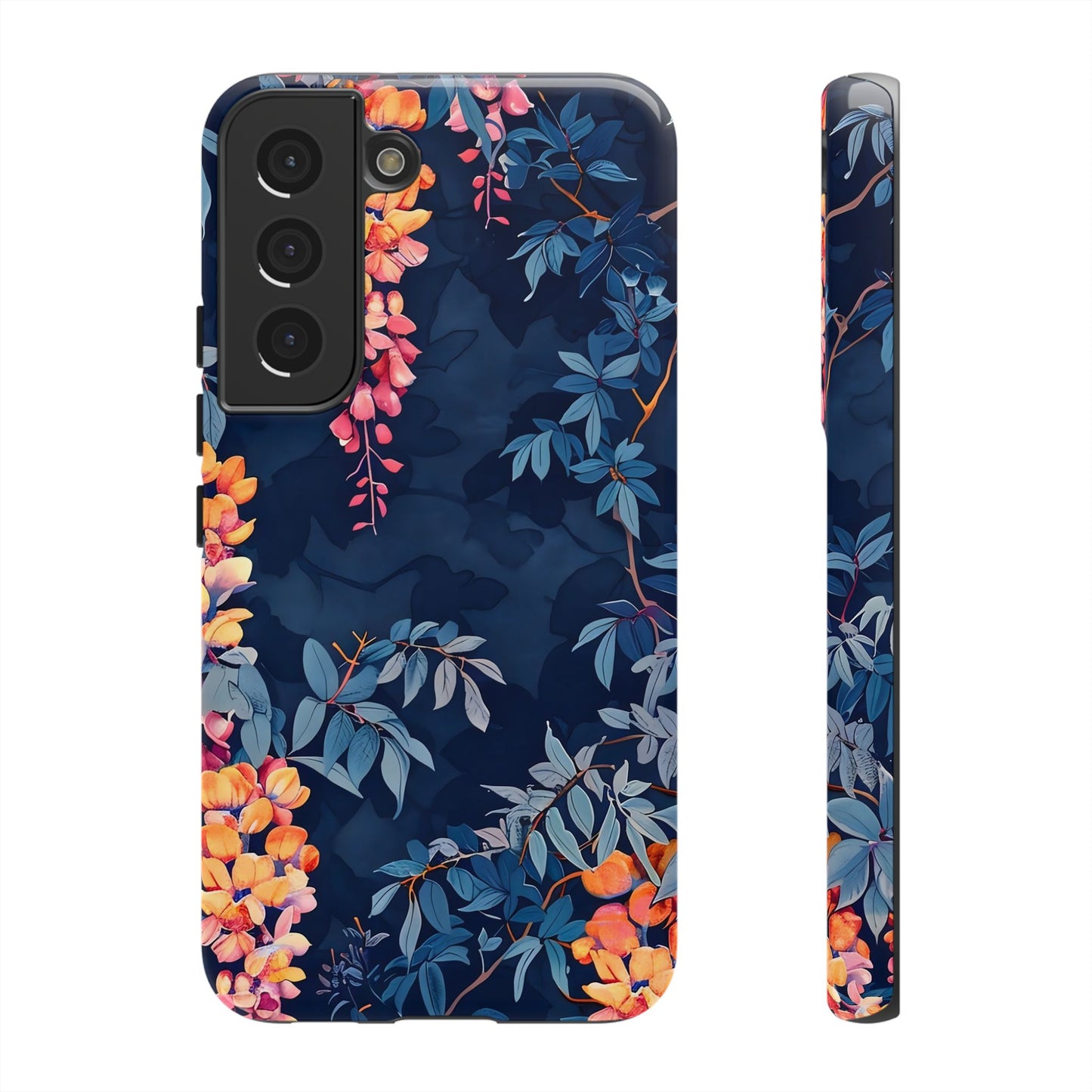 Floral iPhone Case, Tough Phone Cover, Gift for Her, Nature Lover Accessory, Spring Decor, Unique Floral Design