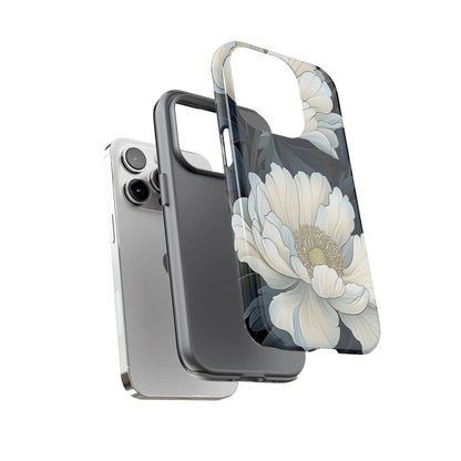 Elegant Floral Phone Case, Floral iPhone Cover, Flower Art Phone Case, Eco-Friendly Mobile Protection, Tough & Stylish Phone Case