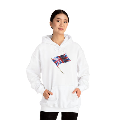 Unisex Heavy Blend™ Hooded Sweatshirt - Heritage in Red, White, and Blue - The British Flag