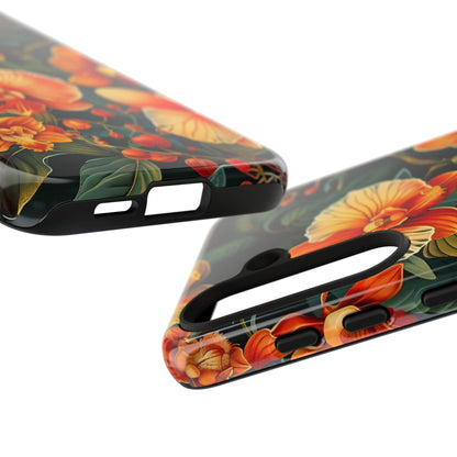Floral Phone Case - Tough Cases, Protective Cover, Gift for Her, Smartphone Accessory, Floral Design, Nature-Inspired