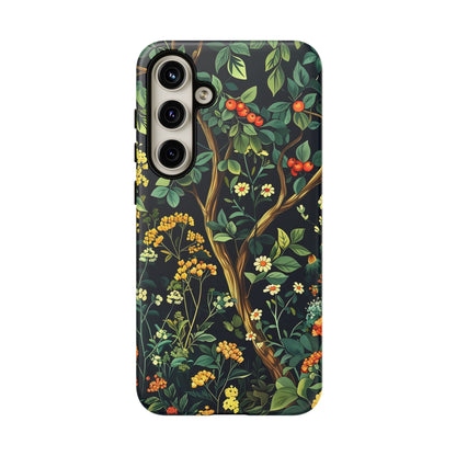 Floral iPhone Case, Nature Inspired Tough Case, Botanical Phone Cover, Eco-Friendly Gift, Unique Floral Design