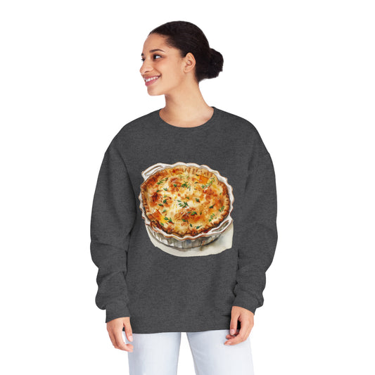 Unisex NuBlend® Crewneck Sweatshirt - Dine Like a Monarch - Classic Royal Dishes of Britain
