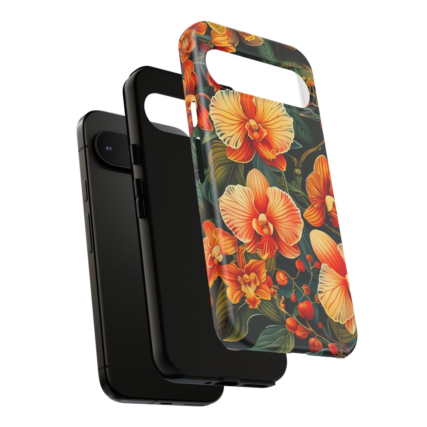 Floral Phone Case - Tough Cases, Protective Cover, Gift for Her, Smartphone Accessory, Floral Design, Nature-Inspired